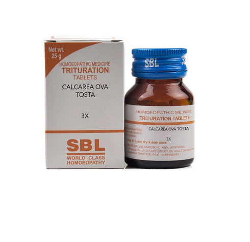 SBL Calcarea Ova Tosta Trituration Tablet 3X